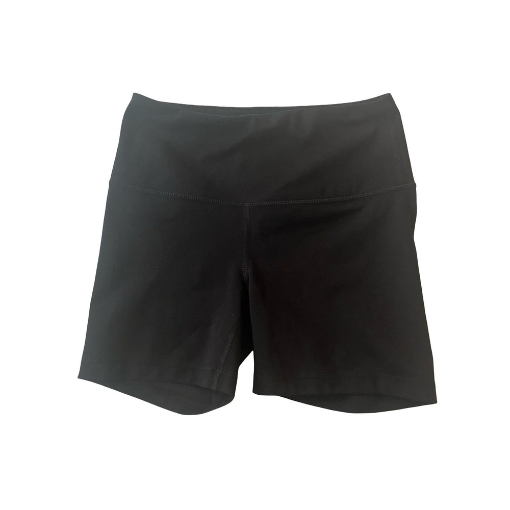 Yogalicious Womens Size S Bike Shorts Black 4" Athleisure Basic Capsule Stretch